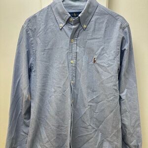 Men’s M Blue Ralph Lauren dress shirt